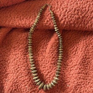 Navajo Metal Beaded Necklace